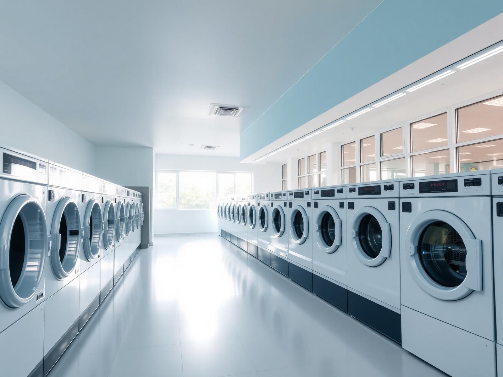 Inside T.J's Launderette & Delivery in Northford, CT